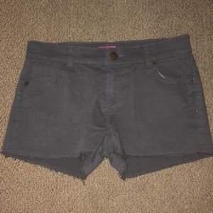 Gray Kids Shorts